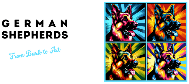 German Shepherd Dog Mug,4-Panel Pop Art Mug,German Shepherd Lover,GSD Mom,GSD Dad,Dog Lover Gift,Alsatian Dog Gift