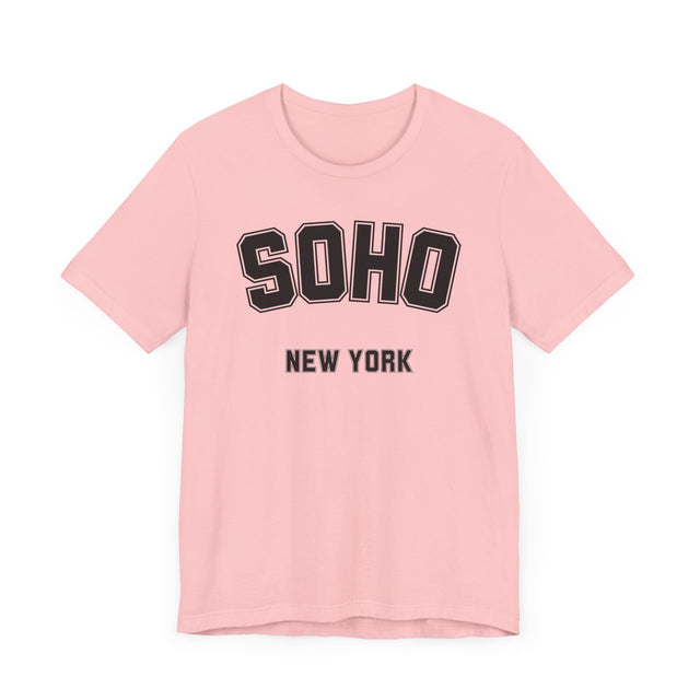 SoHo Tshirt, New York Lover, Hip New York Gift, Real New Yorker T-shirt, Cute T for her, Cool T for him, NYC Tshirt, New York City Gift