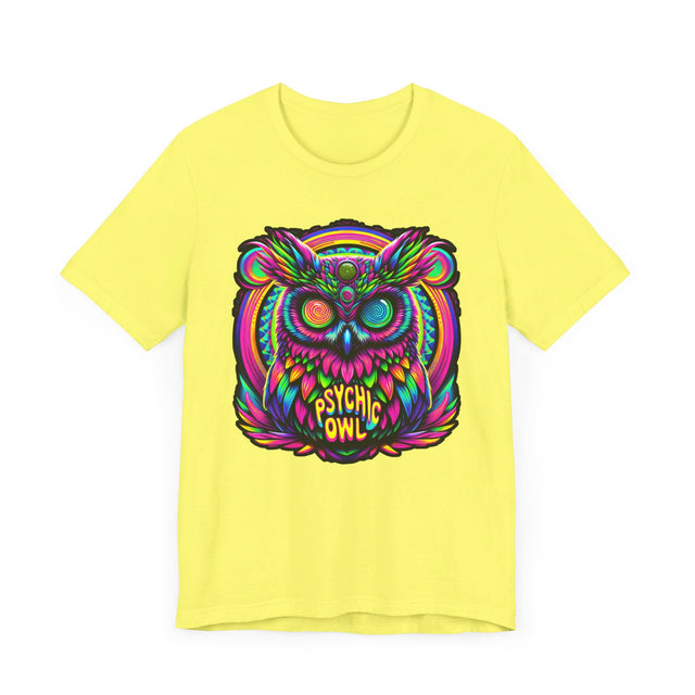 Psychic Owl T-shirt, Owl Tee, Bird Lover