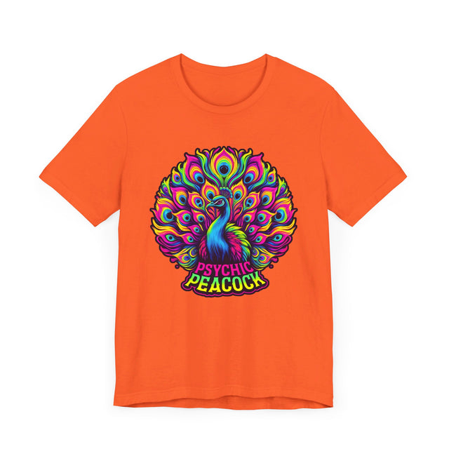 Psychic Peacock T-shirt, Peacock Tee, Bird Lover