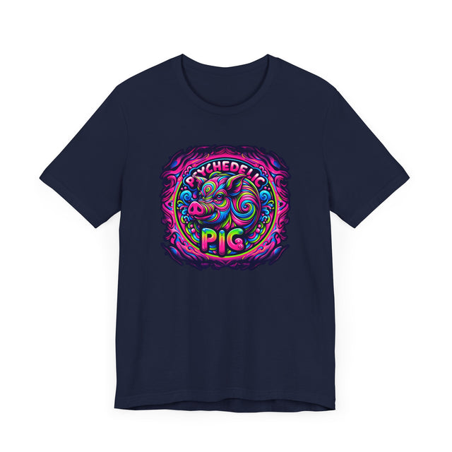 Psychedelic Pig T-shirt, Piggy Tee