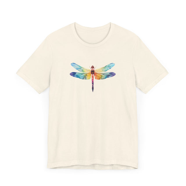 Rainbow Geometric Dragonfly