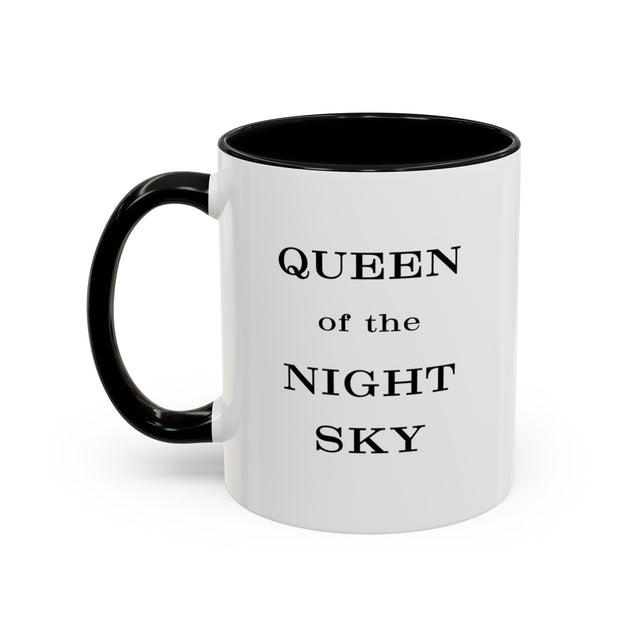 Queen of the Night Sky,Tarot card mug,Mother's Day Gift,Tarot lover Gift,Witchy Cup,Mystical Cards Mug,Celestial Astrology,Gift for her