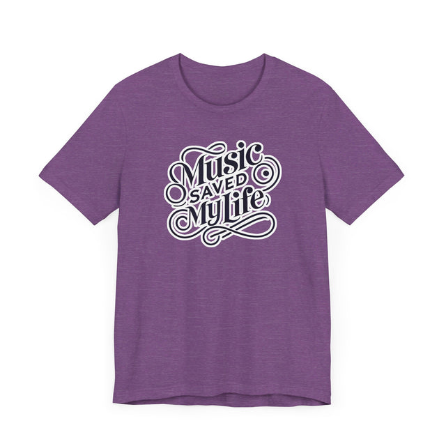Music Saved My Life T-shirt, Music Lover Shirt
