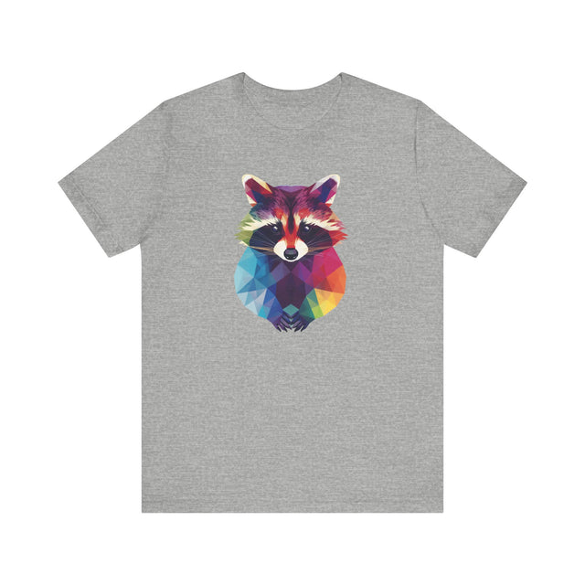 Rainbow Raccoon T-shirt,Pride Shirt, Pride Parade Top, Rainbow Animals,LGBTQ+ Tee, Nonbinary, Gay, Lesbian, Bisexual, Trans, BGLT, LBGT, Enby, Pansexual