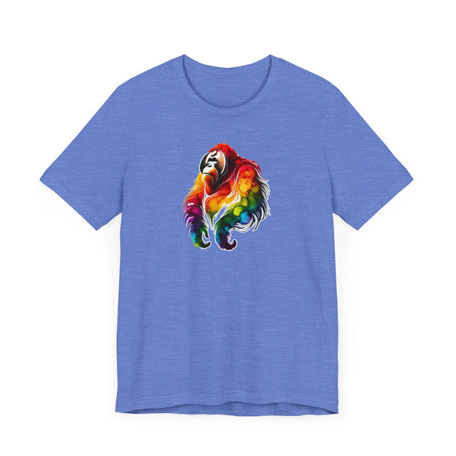 Rainbow Orangutan T-shirt, Pride Shirt,Animal Lover T shirt, LGBTQ+, BGLT,Great Apes,Primate