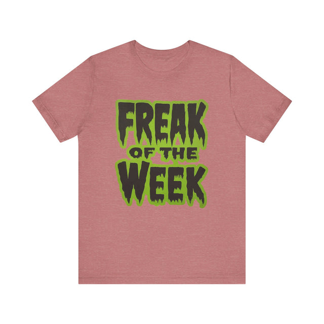 Freak T-shirt, Funny Tee for Men, Gifts for Dad, Halloween Top, Goth Tee, Monster Shirt, Kaiju Shirt, Horror Fan, Trick Or Treat, Spooky