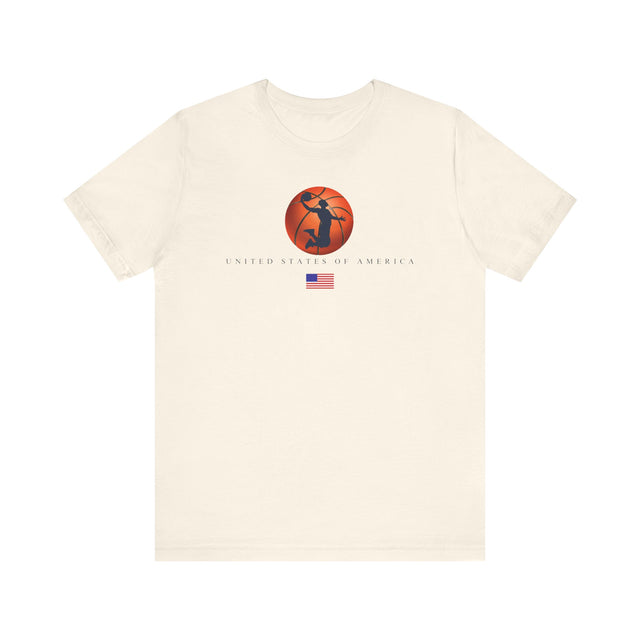 Basketball USA Shirt-Basketball Shirt-Support USA Shirt-Basketball Gift-Basketball Coach Gift-Basketball Player Gift