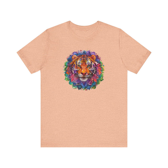 Tiger Rainbow Mandala T-shirt,Pride Shirt,Tiger Lover Top,Rainbow Animals,LGBTQ+ Tee,Queer,Gay,Lesbian,Bisexual,Trans,BGLT,LBGT