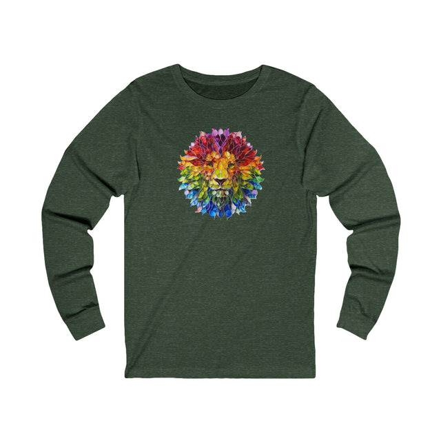 Rainbow Lion Mandala T-shirt,Pride Shirt,Big Cat Lover Top,Rainbow Animals,LGBTQ+ Tee,Queer,Gay,Lesbian,Bisexual,Trans,BGLT,LBGT