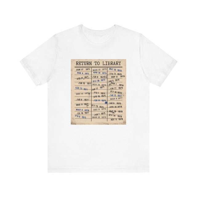 Return to Library TShirt, Book Worm Tee, Library Lover Shirt, Book Lover shirt