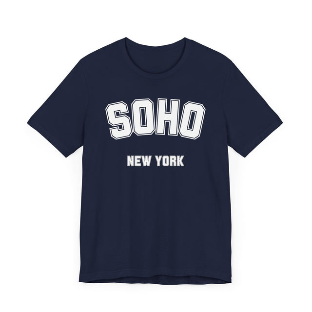 SoHo Tshirt, New York Lover, Hip New York Gift, Real New Yorker T-shirt, Cute T for her, Cool T for him, NYC Tshirt, New York City Gift
