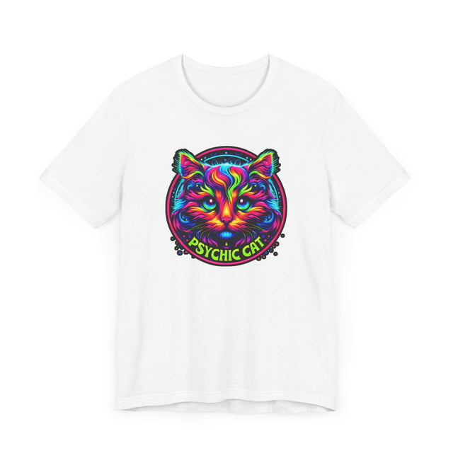 Psychic Cat T-shirt, Cute Cat Top