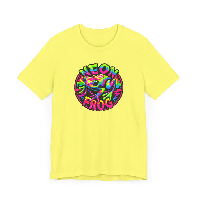 Neon Frog T-shirt, Amphibian Tee