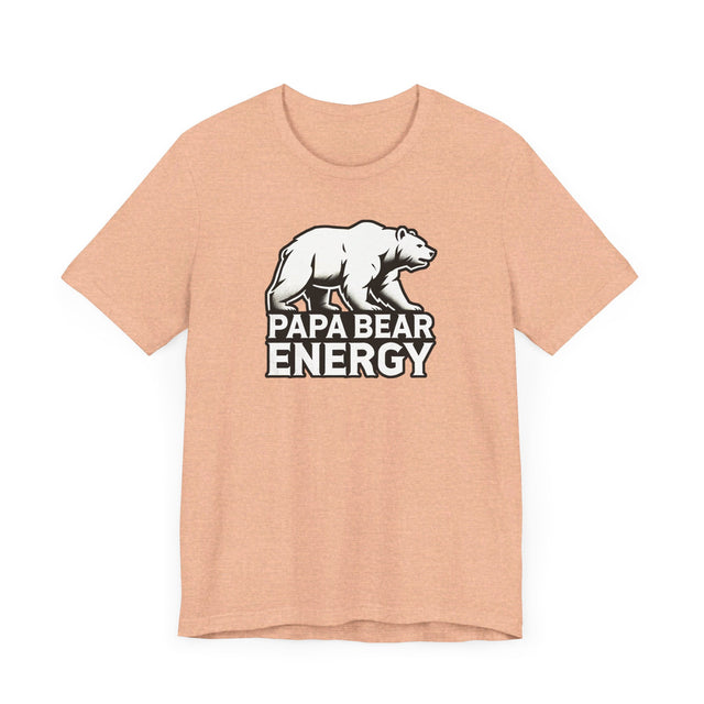 Papa Bear Energy T-shirt, Animal Lover T shirt, Big Bear