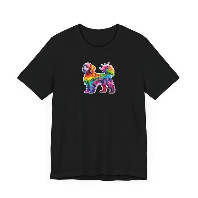 Rainbow Maltese T-shirt,Pride Shirt,Dog Lover Top,Rainbow Animals,LGBTQ+ Tee, Maltese gift, Maltese Owner