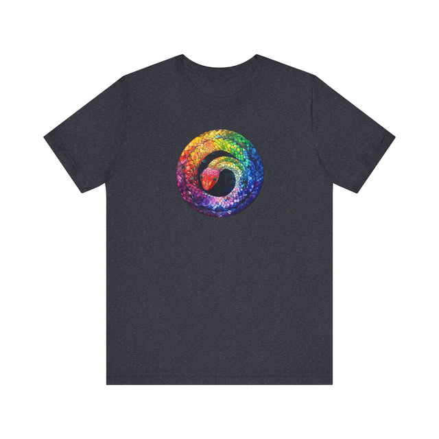 Rainbow Snake T-shirt,Pride Shirt,Snake Lover Top,Rainbow Animals,LGBTQ+ Tee,Queer,Gay,Lesbian,Bisexual,Trans,BGLT,LBGT