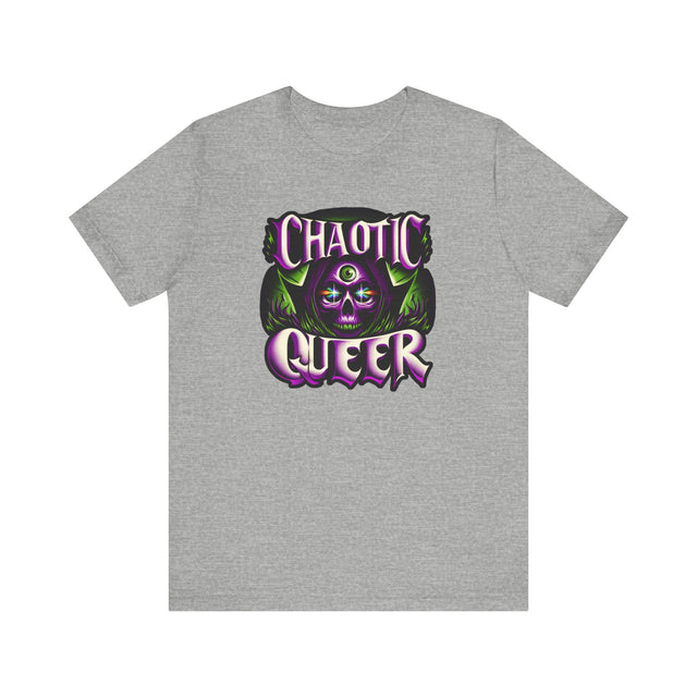 Chaotic Queer Shirt,Pride T-Shirt,Pride Parade T shirt, LGBTQ+ Tee,Nonbinary,Gay,Lesbian,Bisexual,Trans,BGLT,LBGT,Radical Fairies,Queer Goth