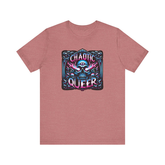 Chaotic Queer Shirt,Pride T-Shirt,Pride Parade T shirt, LGBTQ+ Tee,Nonbinary,Gay,Lesbian,Bisexual,Trans,BGLT,LBGT,Radical Fairies,Queer Goth
