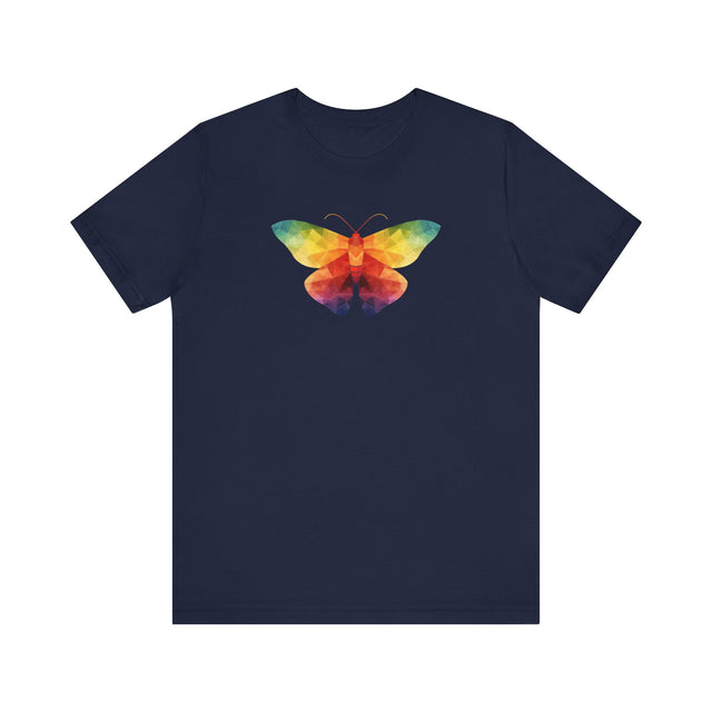 Rainbow Moth T-shirt,Pride Shirt, Pride Parade Top, LGBTQ+ Tee, Nonbinary, Gay, Lesbian, Bisexual, Trans, BGLT, LBGT, Enby, Pansexual