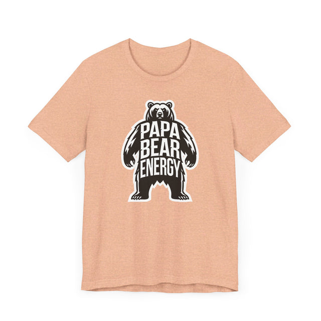 Papa Bear Energy T-shirt, Animal Lover T shirt, Big Bear