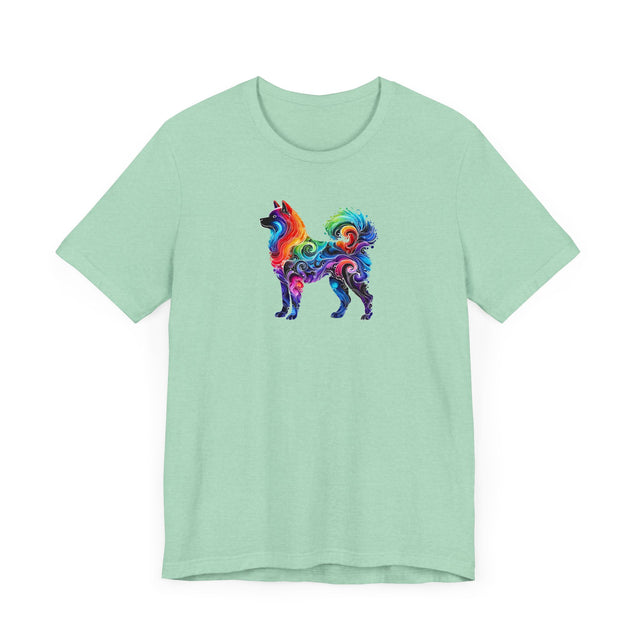 Rainbow Akita T-shirt,Pride Shirt,Dog Lover Top,Rainbow Animals,LGBTQ+ Tee, Akita Owner gift