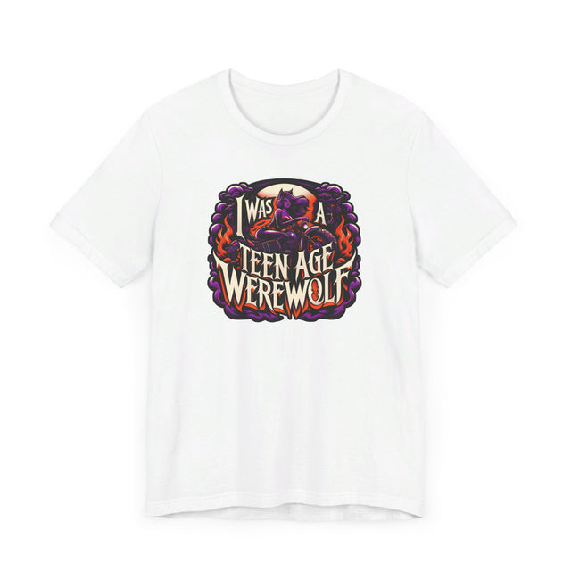 I Was A Teenage Werewolf T-shirt, Halloween Shirt