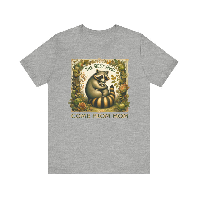 Raccoon T-shirt,Mothers Day Gift,Cute Mama Tee,Mom Life,Baby Shower Gift,Mama and Baby Shirt,New Mom Gift,Mom Hug Shirt,Gift For Wife