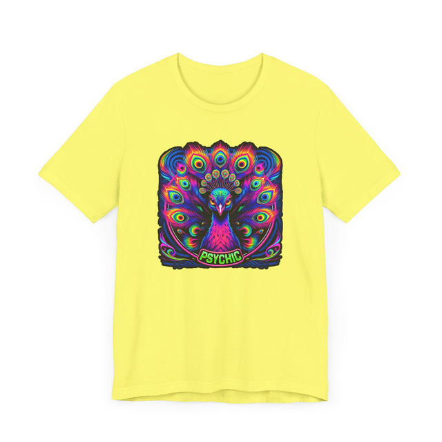 Psychic Peacock T-shirt, Peacock Tee, Bird Lover