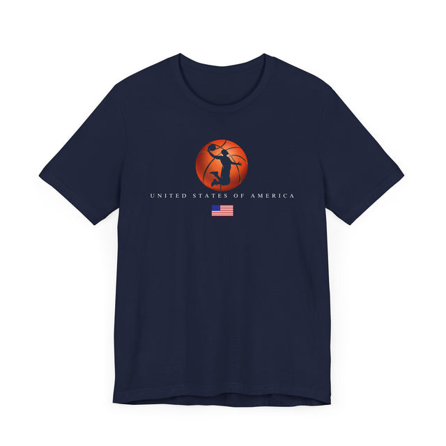 Basketball USA Shirt-Basketball Shirt-Support USA Shirt-Basketball Gift-Basketball Coach Gift-Basketball Player Gift