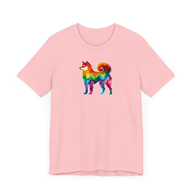 Rainbow Shiba Inu T-shirt,Pride Shirt,Dog Lover Top,Rainbow Animals,LGBTQ+ Tee, Shiba owner, Shiba Inu gift