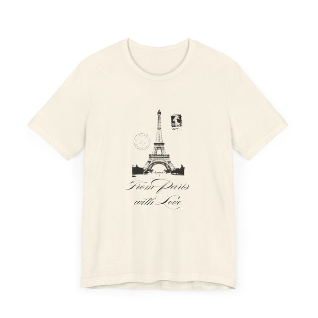 Paris Postcard Shirt, From Paris with Love shirt, Paris Postcard T-shirt, Trendy Paris Shirt, Cute Paris T-shirt, Paris lover shirt