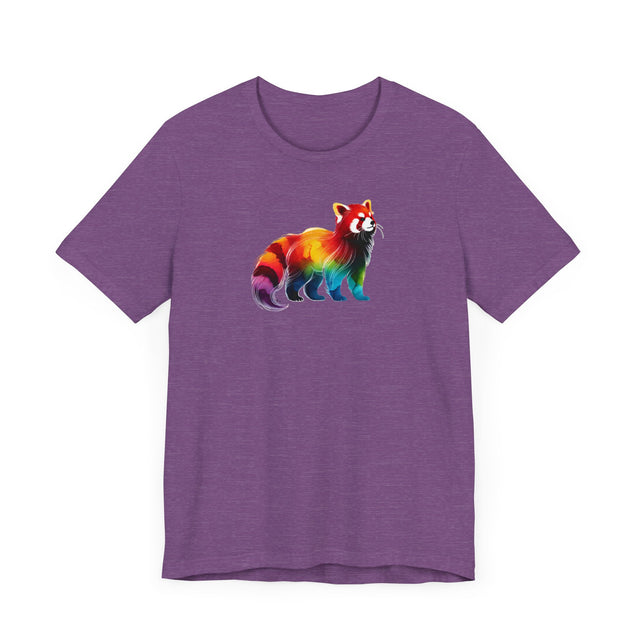 Rainbow Red Panda Alcohol Ink T-shirt, Pride Shirt,Animal Lover T shirt, LGBTQ+, BGLT
