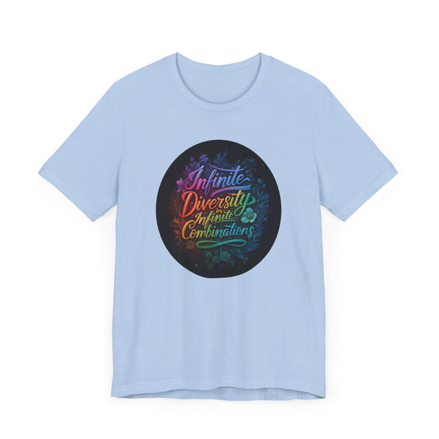 Infinite Diversity In Infinite Combinations T-shirt, Sci-fi Fan Shirt