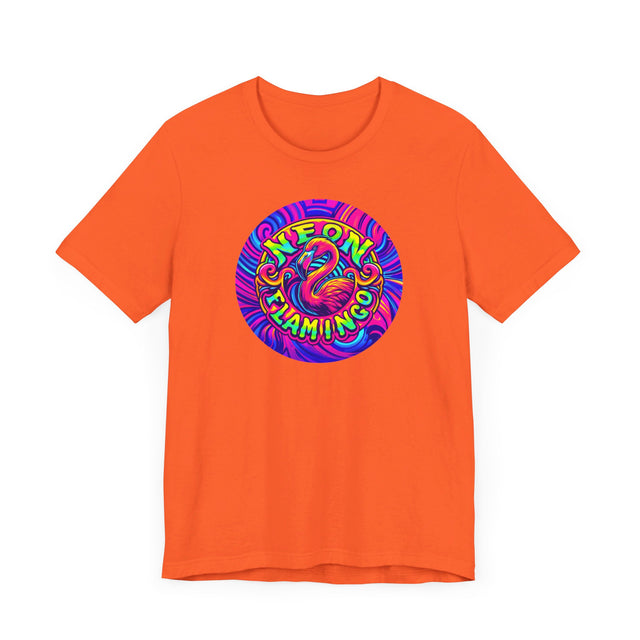 Neon Flamingo T-shirt, Flamingo Tee, Bird Lover