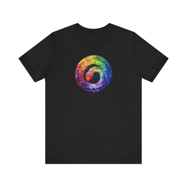 Rainbow Snake T-shirt,Pride Shirt,Snake Lover Top,Rainbow Animals,LGBTQ+ Tee,Queer,Gay,Lesbian,Bisexual,Trans,BGLT,LBGT