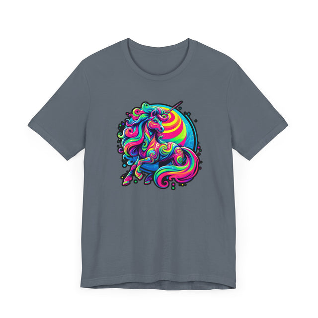 Neon Unicorn Moon T-shirt, Unicorn Tee