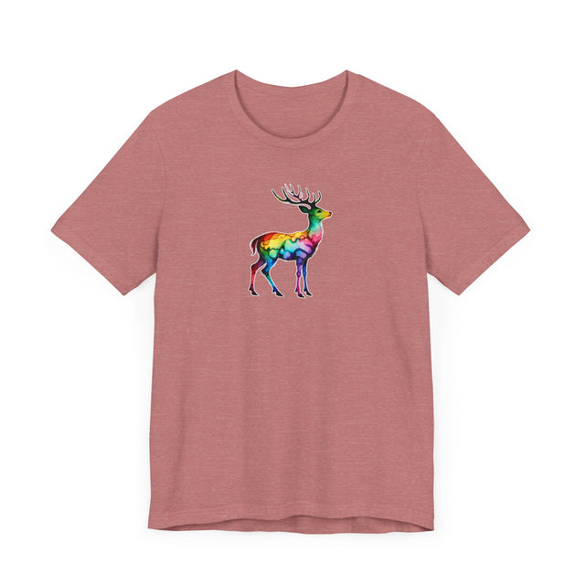 Rainbow White-Tailed Deer,Deer lover shirt,Pride Shirt,Rainbow,Pride Parade T shirt,LGBTQ+ Ally Tee