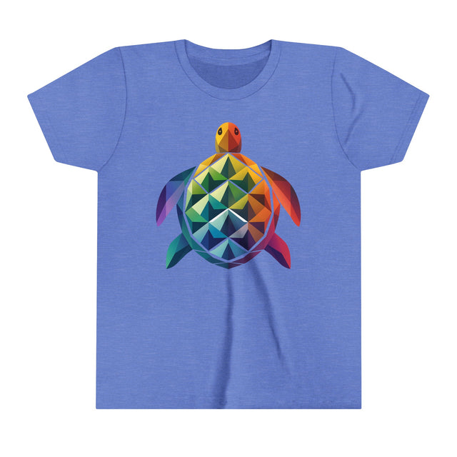 Rainbow Turtle T-shirt,Pride Shirt,LBGT, Sea Turtle T shirt, LGBTQ+ Ally Tee, Queer, BGLT, Ocean,Kids Size