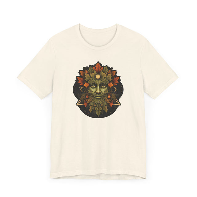 Green Man Fall Tee, Autumn T-shirt
