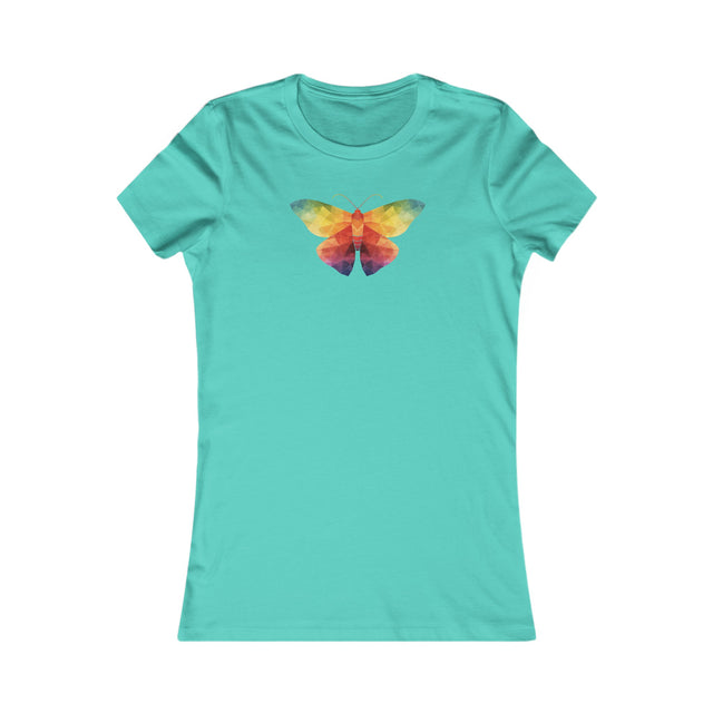 Rainbow Moth T-shirt,Pride Shirt,Pride Parade Top,LGBTQ+ Tee,Nonbinary,Gay,Lesbian,Bisexual,Trans,BGLT,Enby,Pansexual,Women's Favorite Tee