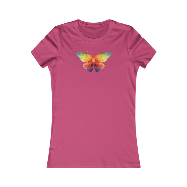 Rainbow Moth T-shirt,Pride Shirt,Pride Parade Top,LGBTQ+ Tee,Nonbinary,Gay,Lesbian,Bisexual,Trans,BGLT,Enby,Pansexual,Women's Favorite Tee