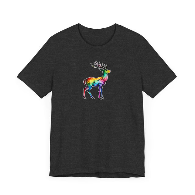 Rainbow White-Tailed Deer,Deer lover shirt,Pride Shirt,Rainbow,Pride Parade T shirt,LGBTQ+ Ally Tee