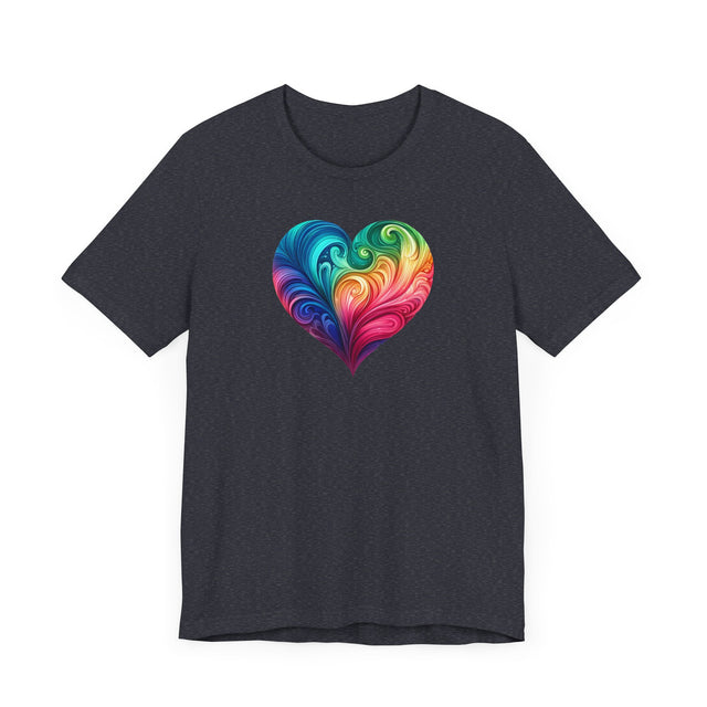 Rainbow Heart Swirl Shirt
