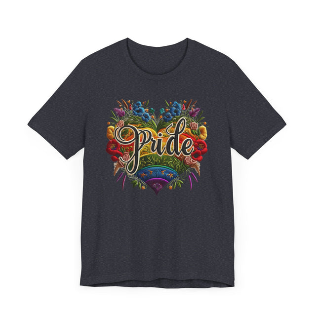 Pride Heart Shirt, Rainbow Heart T-shirt, LGBTQ+ Heart Top