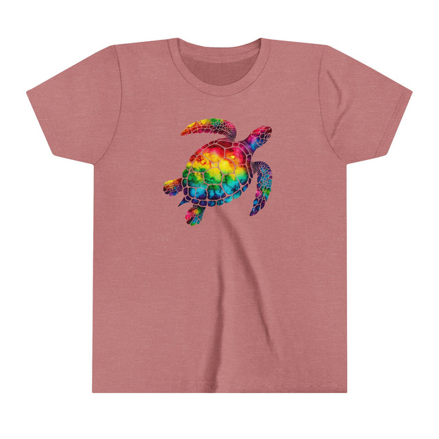Rainbow Sea Turtle T-shirt,Sea Turtle T shirt, Ocean, Kids, Child, Youth size