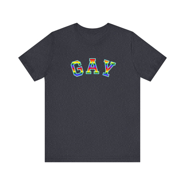 GAY Tshirt, Gay Pride Tshirt, LGBTQ+ tshirt, GAY shirt, Pride Shirt, lesbian shirt, Queer tshirt, Gay and proud tshirt, Love is Love shirt