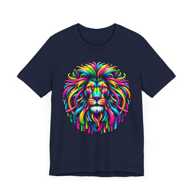 Neon Lion T-shirt, Lion Tee, Big Cat Lover
