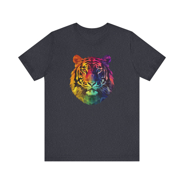 Rainbow Tiger T-shirt,Pride Shirt, Pride Parade Top, Rainbow Animals,LGBTQ+ Tee, Nonbinary, Gay, Lesbian, Bisexual, Trans, BGLT, LBGT, Enby, Pansexual