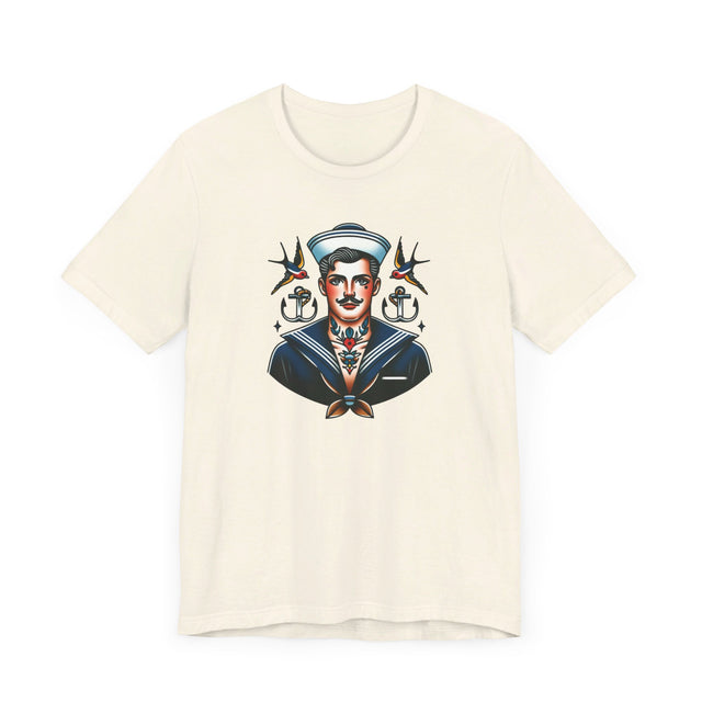 Tattooed Sailor T-shirt, Sailor shirt, Flash Tattoo Style